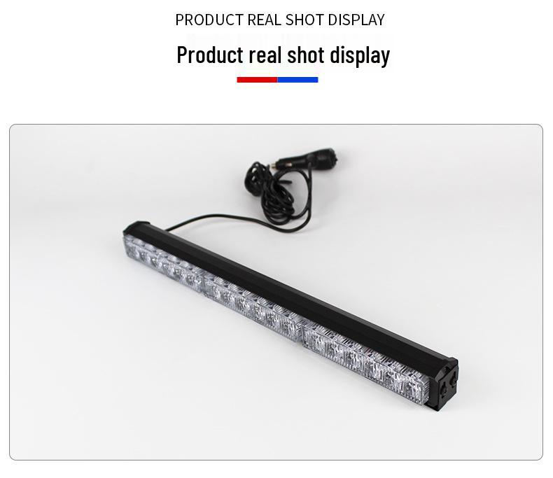 LED Strobe Warning Light for Truck and Lorry Roofs - Pilot, Rescue, and Lightning Strobe Bar