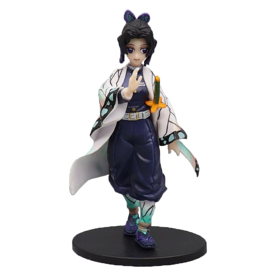 Figura de Anime Figuras de Demon Slayer Kimetsu No Yaiba Muñeco Tanjiro Nezuko Zenitsu Figura Figura de Acción Modelo Juguetes