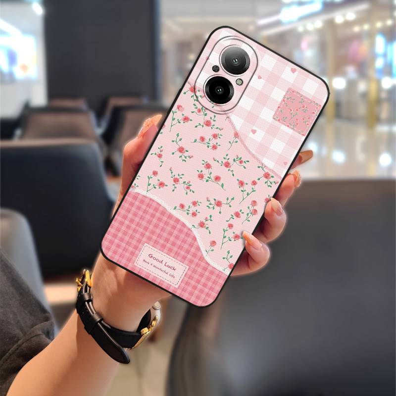 Waterproof Durable Phone Case For Realme C67 4G/Realme12 Lite Dirt-resistant Cartoon Graffiti Anti-knock Silicone TPU