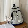 Schoolbag Japanese cute drawstring niche design high school student schoolbag female simple college student backpack large capacity backpack