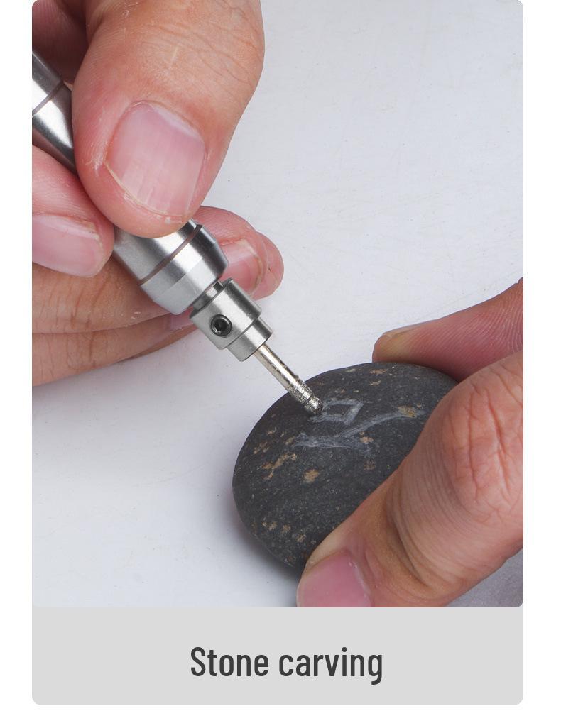 Rechargeable Electric Engraving Pen for Metal, Jade, and Nut Micro-Carving, Marking, and Seal Cutting.