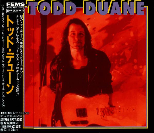 

CD ТОДД ДУЭЙНА - Todd Duane APCY8292 FAR EAST METAL 1995 Япония Рок Б/у