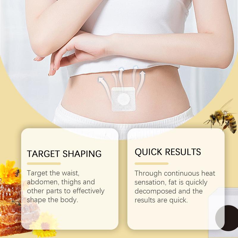 Herbal Bee Venom Body Patch 7Pcs Boost Local Flow Accelerate for Contouring Massage