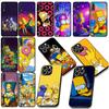 S-Simpsons Comics Bart Phone Case for Apple iPhone 12 13 Mini XS 11 Pro Max 7 8 Plus + XR 8+ X SE 2020 SE3 Protective Cover
