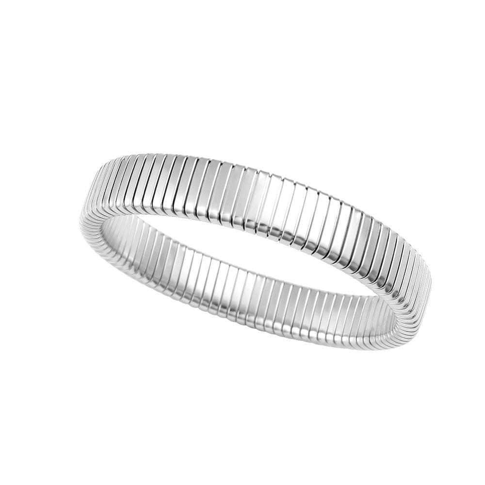Fashion  Stainless Steel Jewelry Bracelets Texture 18k Gold Plated Stainless Steel Bangle Bracelet Women