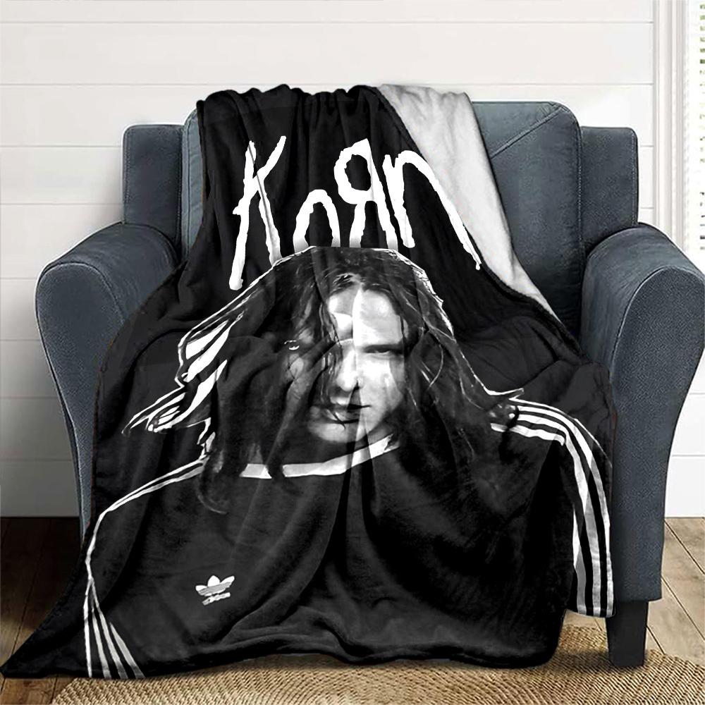 1 Stück Korn Weiche Flanell Ganzjahresdecke für Zuhause, Büro, AußenbereichLanglebiger Komfort Weiche Warme Decke für Zuhause