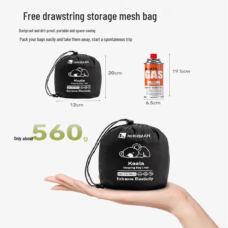 Portable Hotel Travel Sleeping Bag Liner