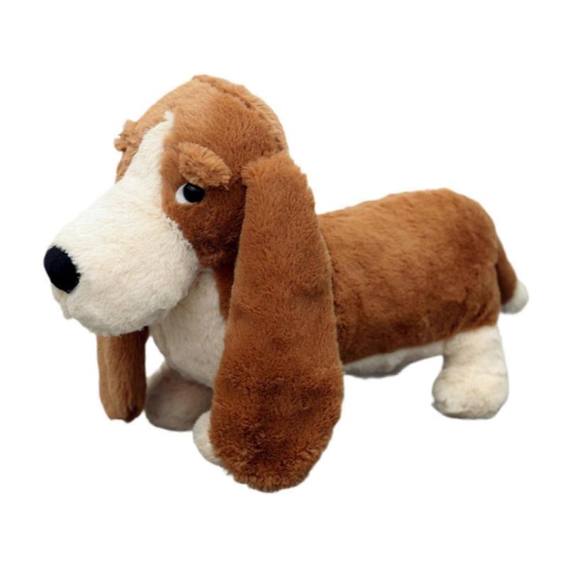 Dog Stuffed Animal Doll Snuggling Adorable Dog Figurine Holidays Anniversary 30cm