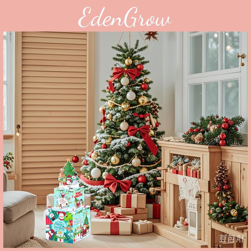 Dual Blue Layer Christmas Money Envelope Cardboard Construction Festive Gifts