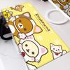 Anime Mouse Pad Kawaii Laptop Desk Decoration Mouse 30x80cm Gamer Rubber Mat Cute Rilakkuma Non-slip Keyboard Office Accessories