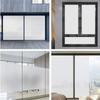 Electrostatic Matte Glass Film, Bathroom Light Transmission Opaque Window Sticker, Office Sunscreen, Sunshade and Heat Insulation Film