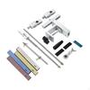 Honing Tool with Sharpening Stones And Clamp for 360° Rotation
