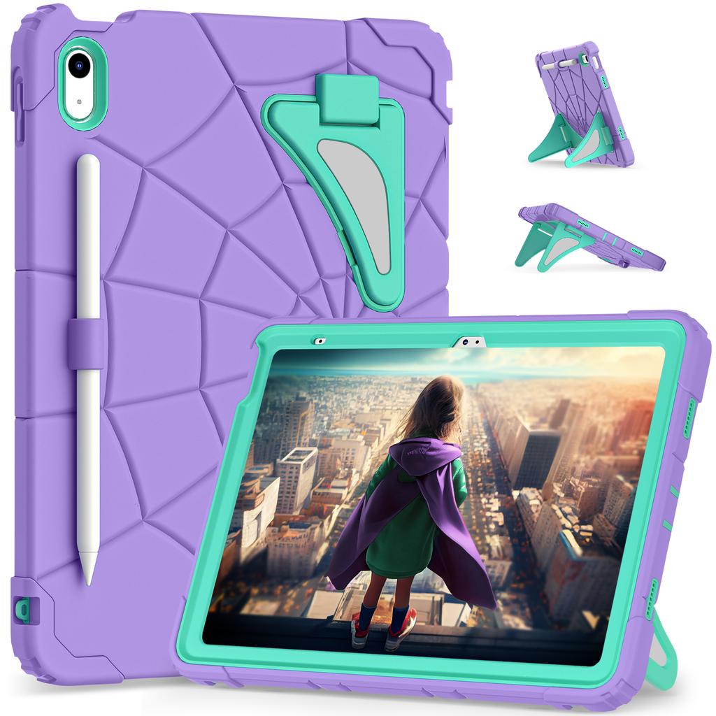 Tablet Protective Case Spider A1 Model Is Suitable for iPad A16 11Th ()/Ipad 10.9 10Th () with Stand 10 Colors Available