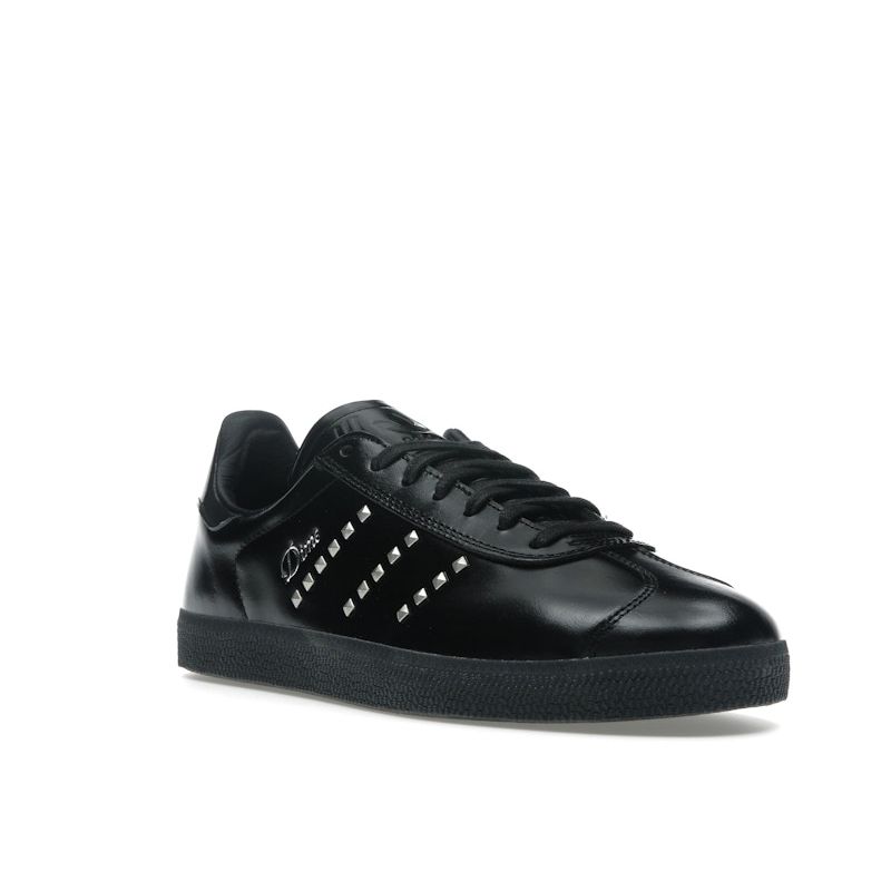 Adidas Dime X Gazelle ADV Black Silver Metallic Studs Men Sneakers Core-Black Carbon IH2946