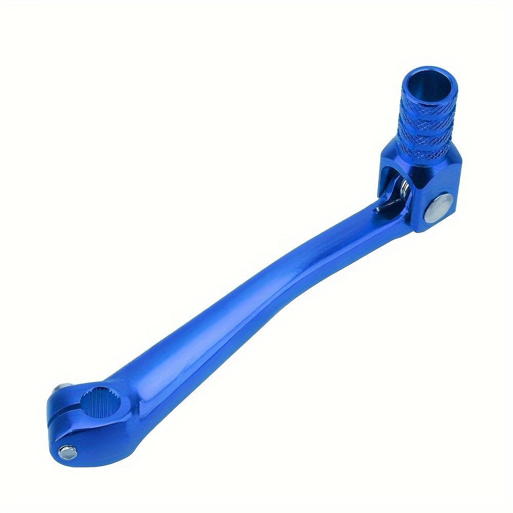 

1pc Aluminum Motorcycle CNC Folding Gear Shift Lever - Durable, Adjustable, and Versatile Moto Accessory for Off-Road Bikes синий