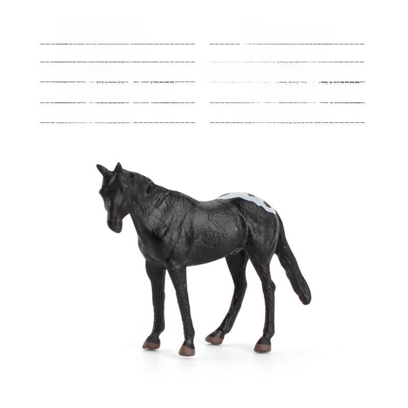 Horse Arabian Simulated Andalusian Hanoverian Ranch Horse Model Ornament