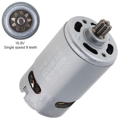 Κιβώτιο ταχυτήτων RS550 16,8V/21V 19500 RPM DC με μονή ταχύτητα 9 δόντια & κιβώτιο ταχυτήτων υψηλής ροπής για κατσαβίδι