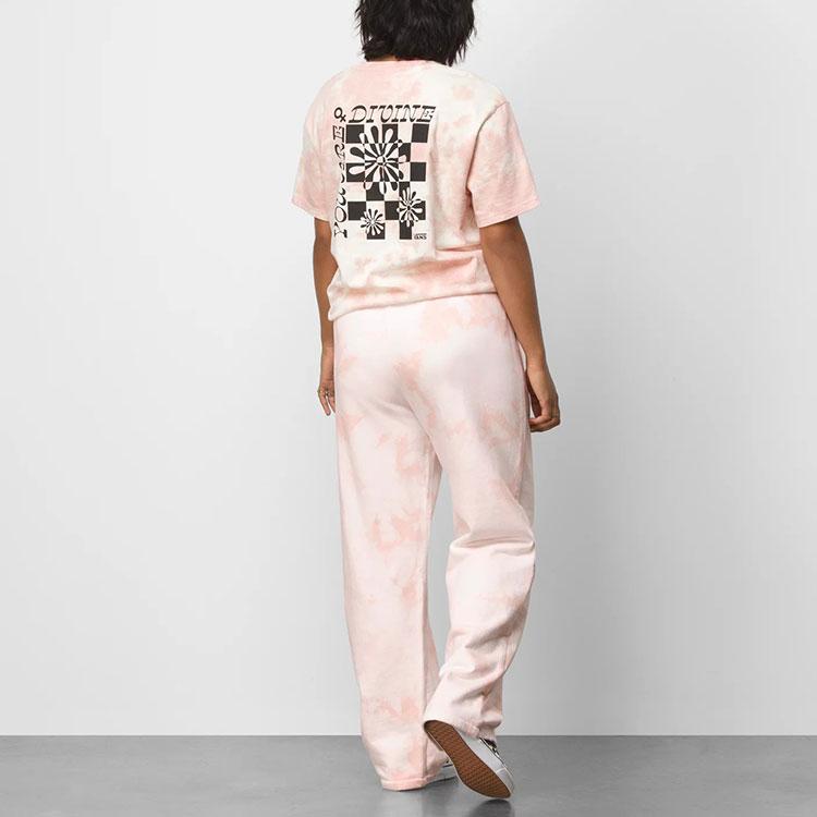 Vans Divine Energy Series Drawstring Elastic Waist Straight Leg Pants Women pants Candy-Color VN0A7RLZFS8