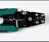 Multifunctional Electrician's Crimping Pliers: Terminal Connectors, Stripping, Cutting, Crimping for Wires and Cables