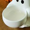 3Pcs Halloween Ghost Candle Holder Holding Bowl Ghost Votive Tealight Candle Stand Candlestick Decoration Table Centerpiece Ornament