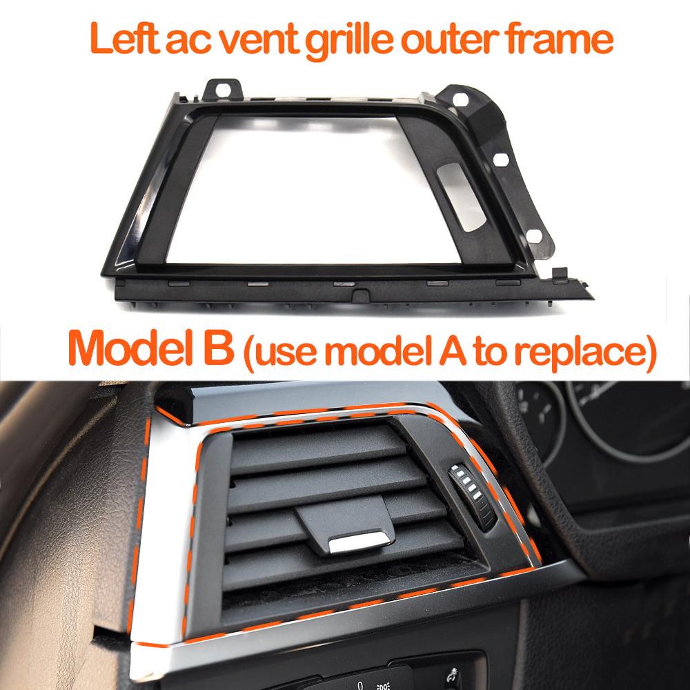 LHD Air Conditioner Front Left Right AC Vent Outlet Grille Panel Cover Repair Kit For BMW 3 4 Series F30 F34 F32 F33 F36 F80 F82