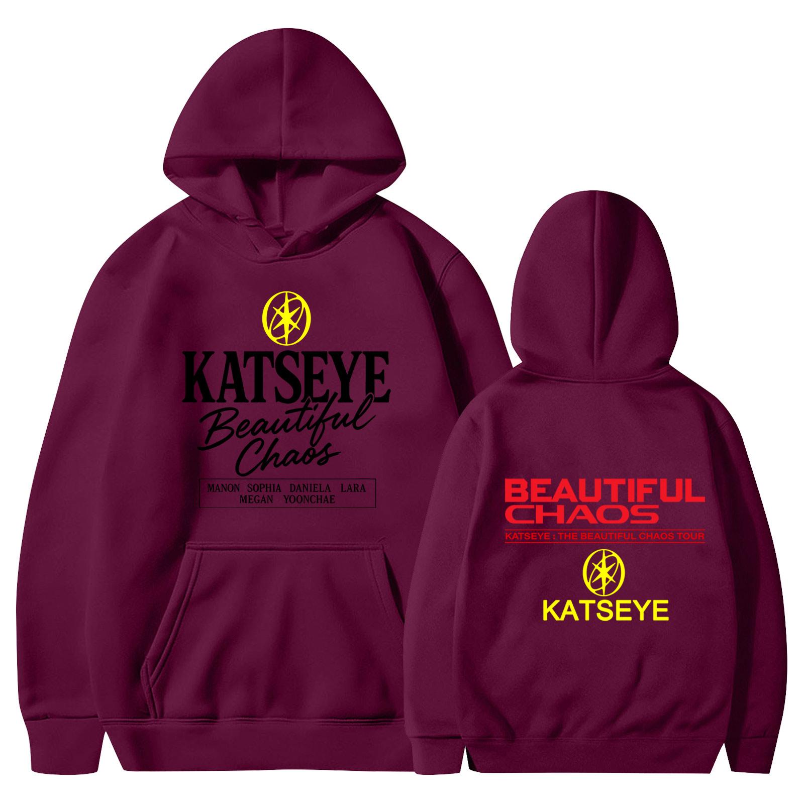 

Чоловічий світшот з капюшоном з принтом, з довгим рукавом, для повсякденного спортивного комфорту XL винний