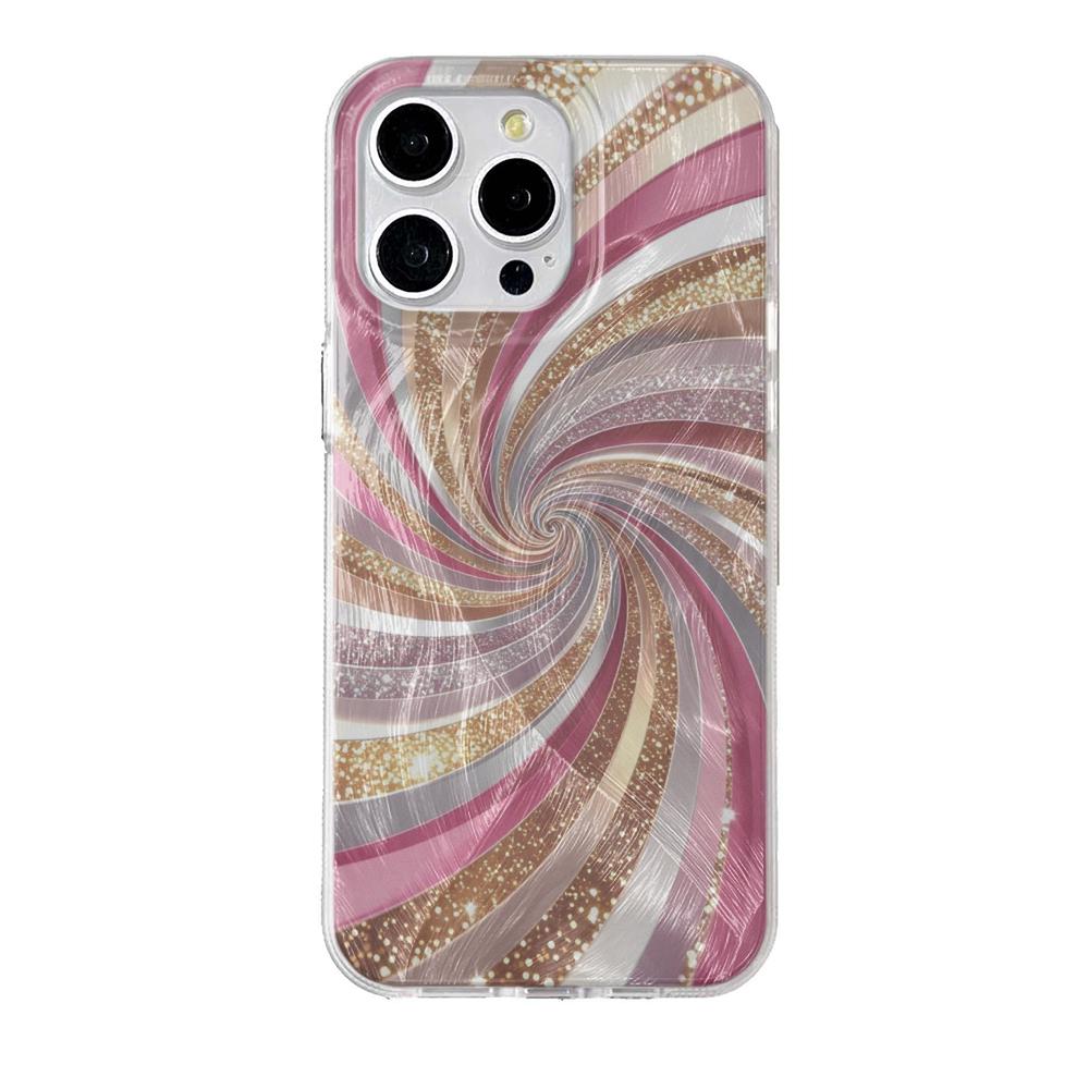 

Light Luxury Rotating Stripes Phone Case For Samsung Galaxy S26 S24 S25 S23 Ultra S22 S21 Plus FE A35 A50 A54 A55 Back Cover Galaxy S22+ 5G
