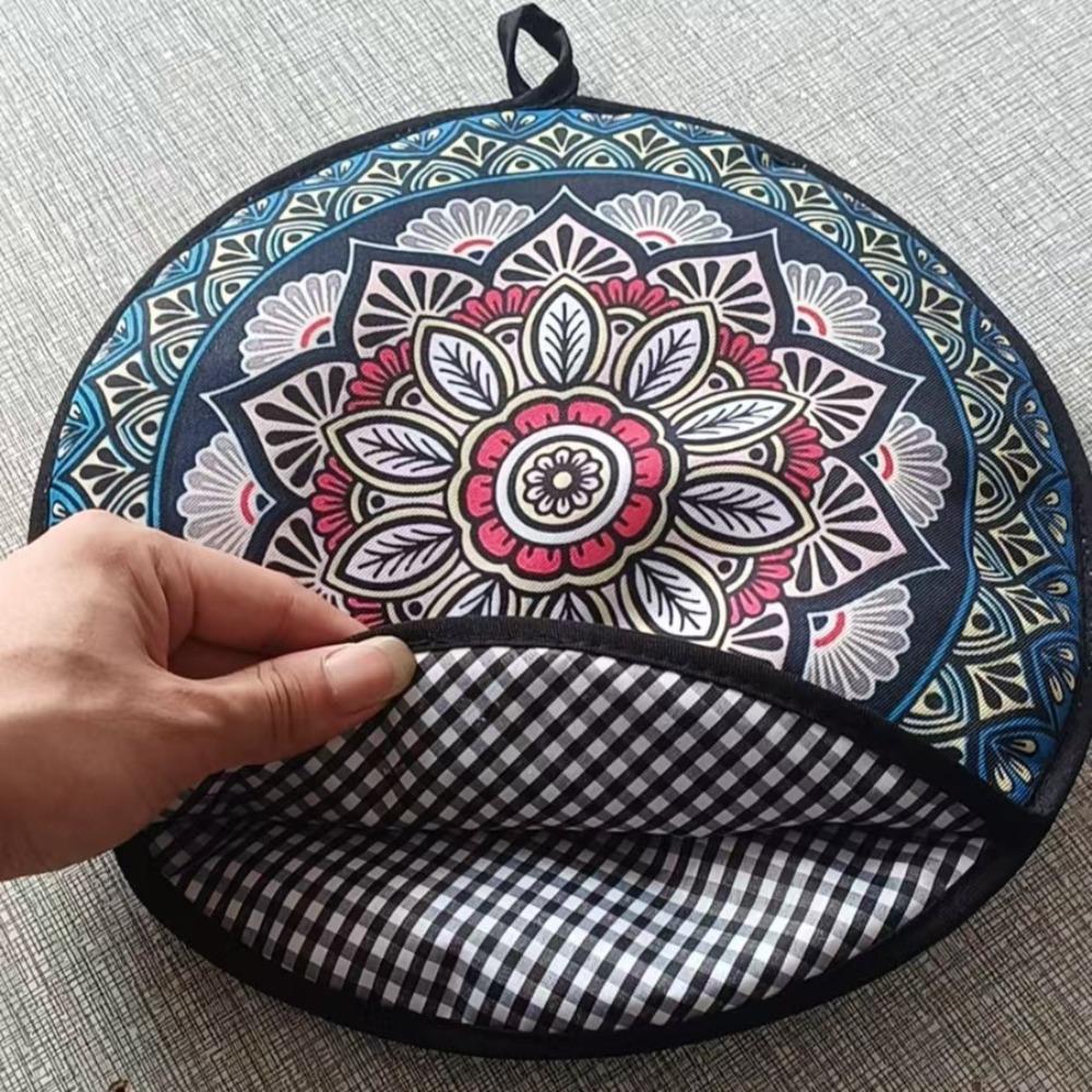 Microwavable Tortilla Warmer Pouch Insulated Heat Reusable Tacos Insulated Bag 12 Inch Keeps Warm Tortilla Keeper Camping