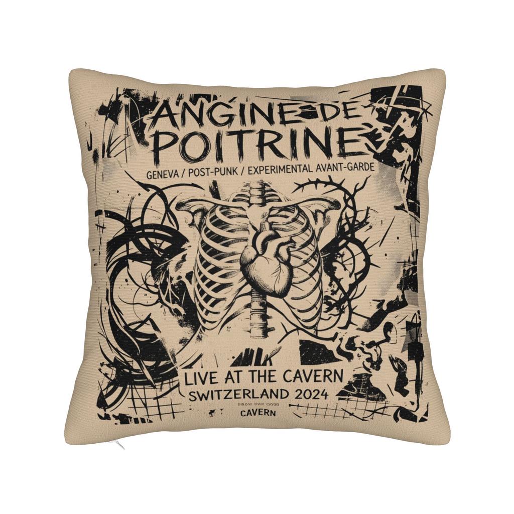 Band Angine De Poitrine Pillow Case Comfy Pillow Cover For Sofa Car Home Decor Fashion Pillowcases