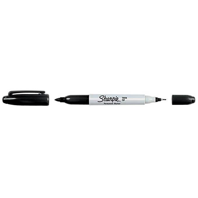 Sharpie 2065409 Lot de 8 Marqueurs permanent pointe double Couleurs Assorties