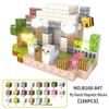 2.0cm DIY Magnetic Building Blocks with Lights - Magnetic Cubes Military Engineering Farm Set
