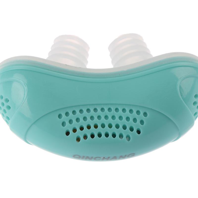 Electric Anti Snore Nose Stopper Breathing Apparatus Aid Relieve Snoring Device