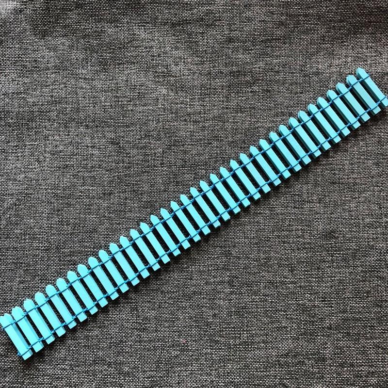 90cm Mini Fences Potted Succulent Plants  Flower Fences Horticultural Decorations Fences  Moss Micro Landscape Ornaments