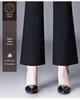 2025 High-Waisted Elastic Flare Pants: Slimming and Casual for Middle-Aged Women
