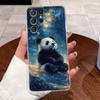 For Samsung Galaxy S21 Ultra Shell Samsung S21 FE Cases Soft TPU Back Cover For Samsung S21 Plus S21+ Capa Rabbit Cat Phone Case