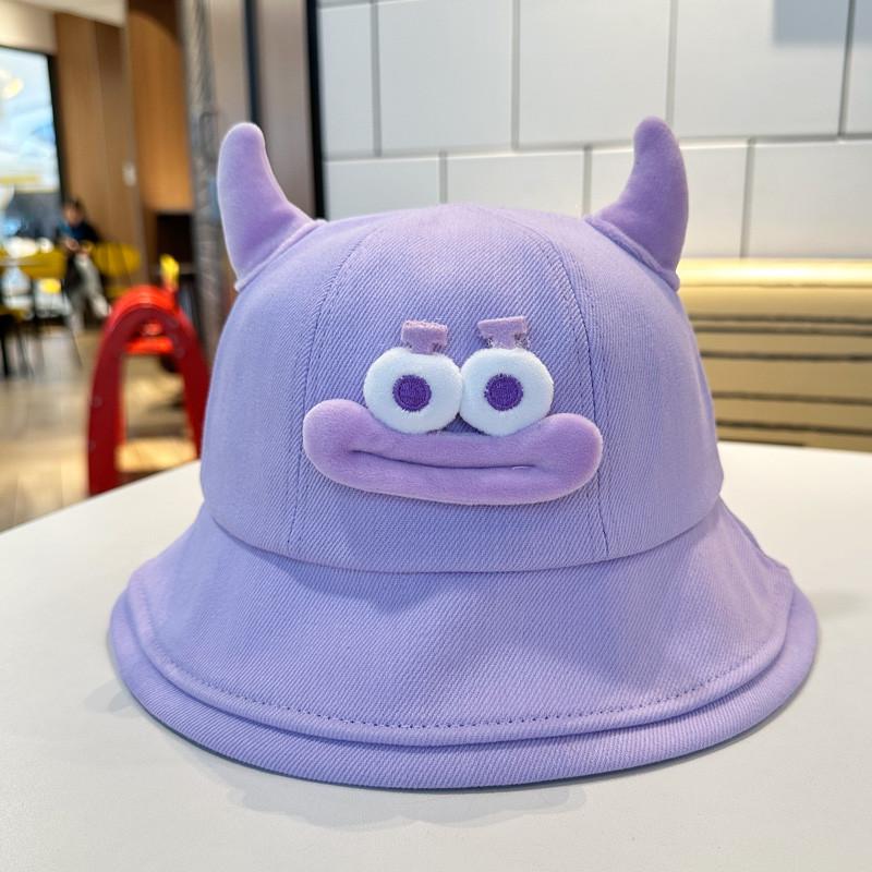 Niedlicher Cartoon Fischerhut für Damen Lustiges Großmaul-Design Frühling Sommer Eltern-Kind Sonnenschutz Sonnenhut Trendig und entzückend Grün