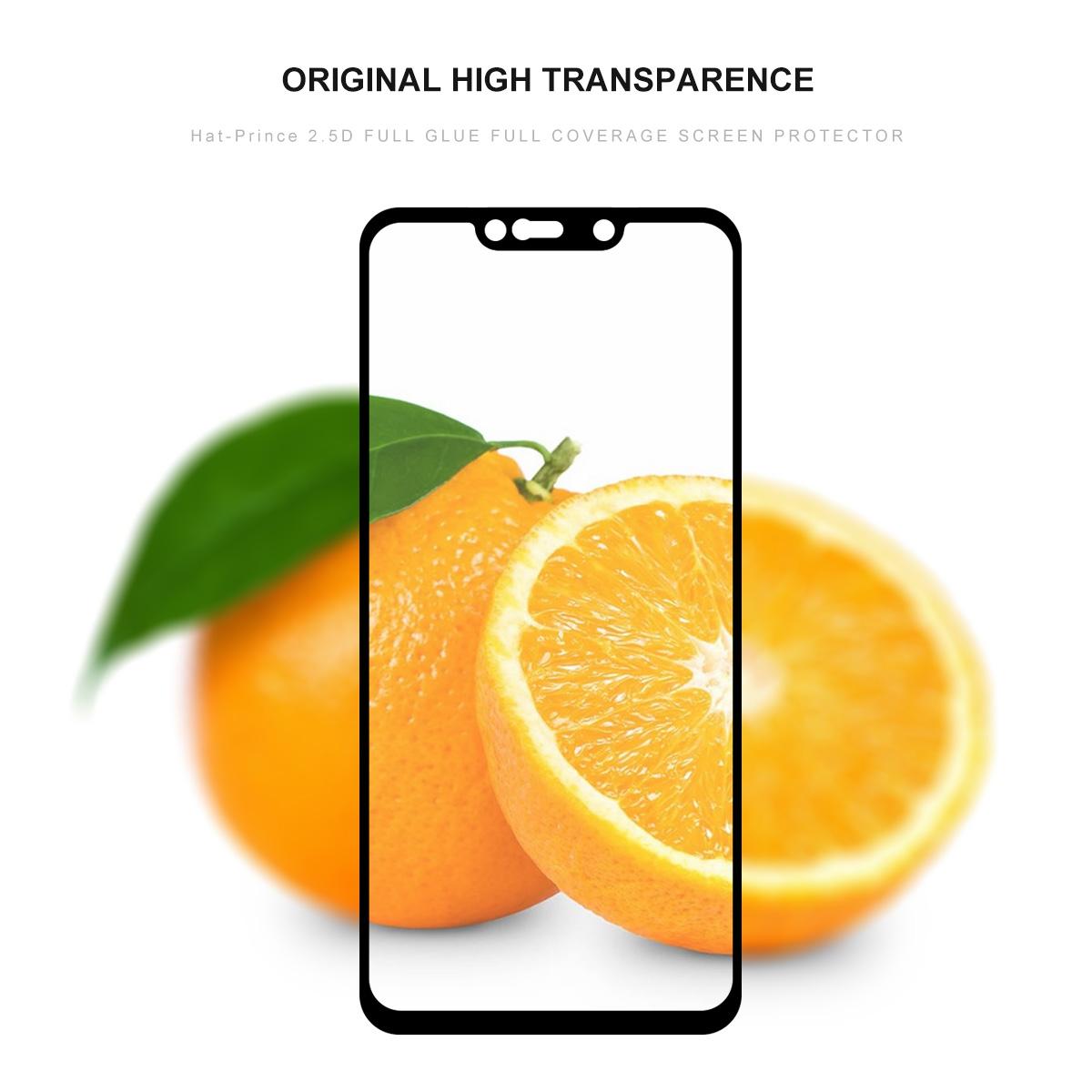 

HAT PRINCE Full Glue Full Coverage Tempered Glass Screen Protector for Huawei Mate 20 Lite/Maimang 7 0.26mm 9H 2.5D Arc Edge Type A