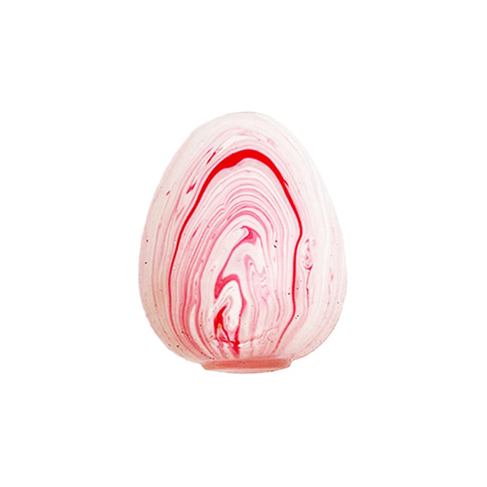 Marble Egg Squishy Stress Ball: Soft Slow-Rise Fidget Toy with Colorful Swirl Patterns, Squeeze & Stretch for Relaxation