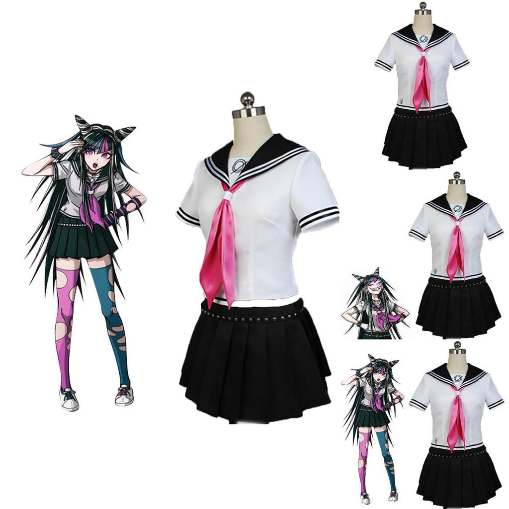 Stylish Danganronpa Ibuki Mioda School Uniform Suit Outfit Ideal For Cosplay Events