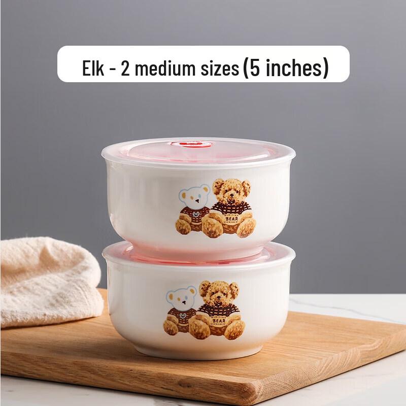 Qiwei Ceramic Microwave Bowl Set