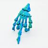 Ghost Hand Decoration Realistic 3D Printed Skeleton Hand Model Haunted House Ornament DIY Project Accent
