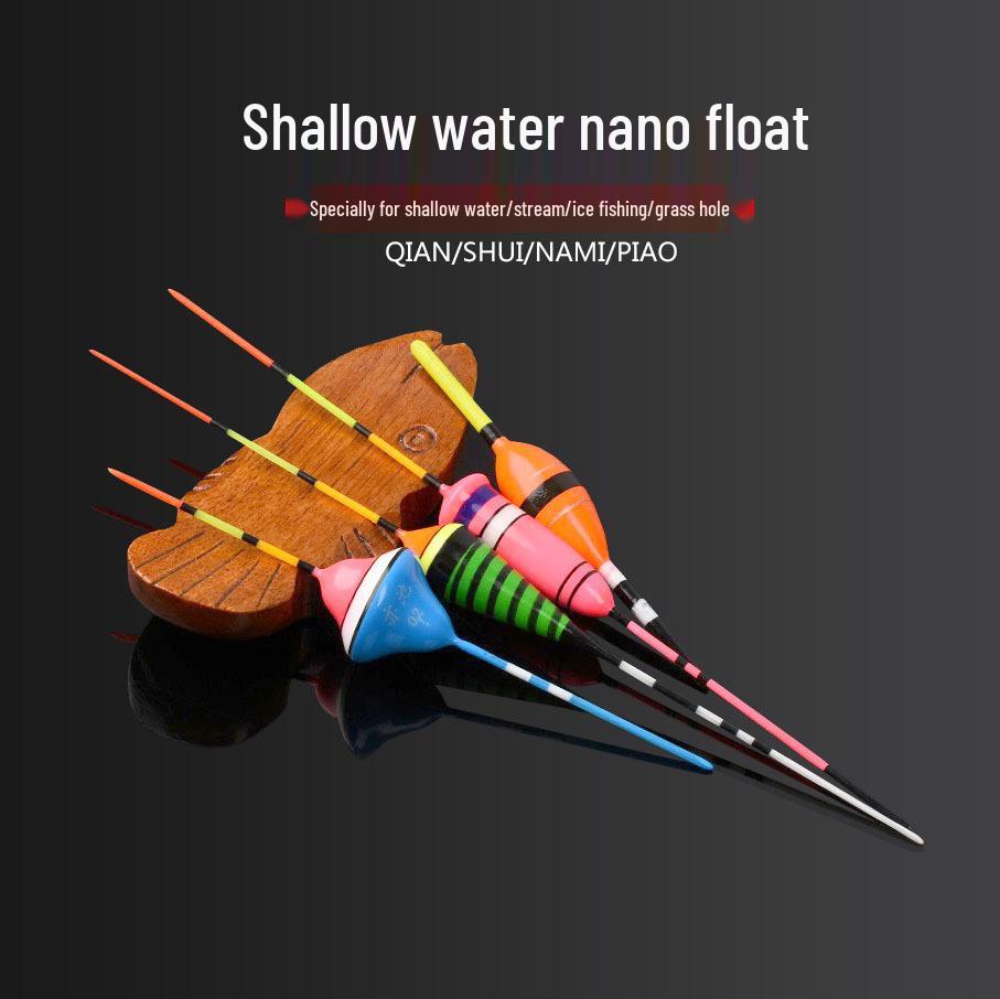 

Светящийся маленький поплавок для ловли на мелководье - поплавок для ловли карася и полосатой рыбы Model A