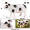 Mini Farm Animal Figurines: Chicken, Duck, Goose, Pig, Dog, Cat, Horse, Sheep
