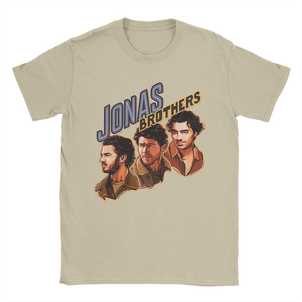 Men Women's J-Jonas Band B-Brothers  Tour  T Shirt Pop Music 100% Cotton Clothes Short Sleeve O Neck Tees Gift Idea T-Shirts