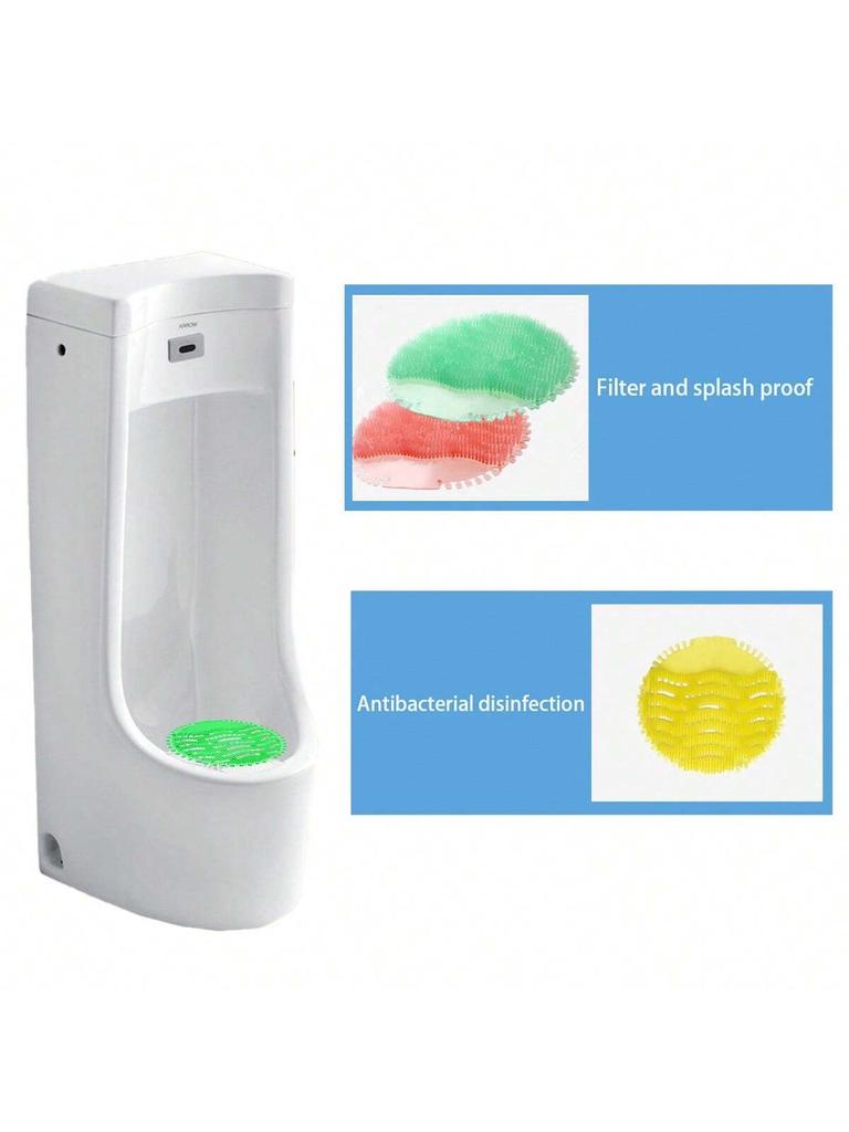 1/3/6PCS Aromatic Tablets, Men's Urinal Anti Clogging Fragrance Tablets, Filter Screen Urinal Fragra