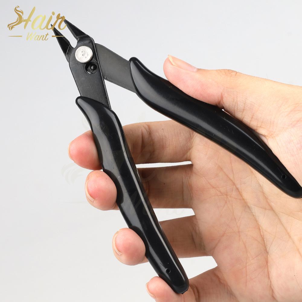 Keratin Bond Cutting Pliers Pre- Bonded Extensions Pliers Hair Pliers Cutter K-Tip Extensions Bonding Cutter