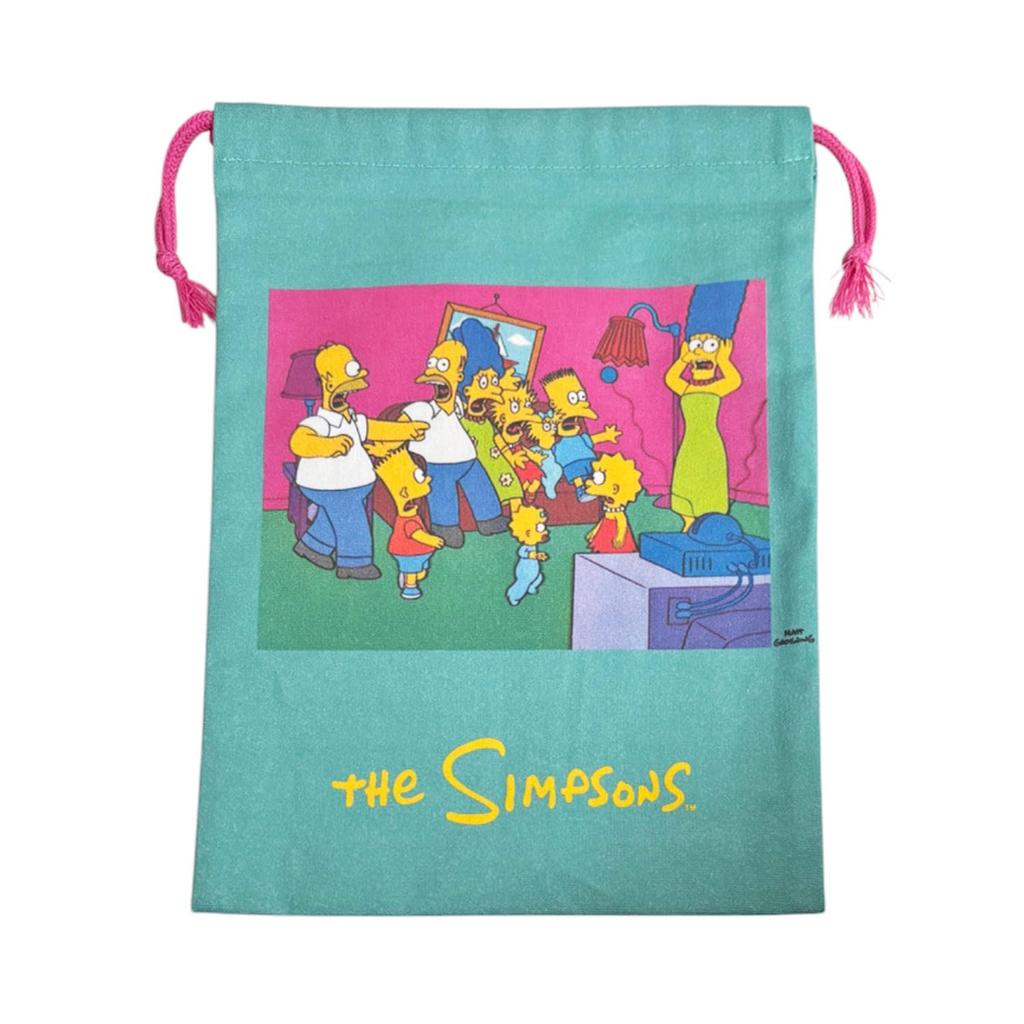 Small Planet The Simpsons Drawstring Bag The SimpsonsFamily Panic