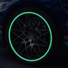 Skull Tire Luminous Valves Cap Night Glowing Tyre Nozzle Cover Universal Auto Truck Motorcycles Bike Fluorescent Valve Stem Caps