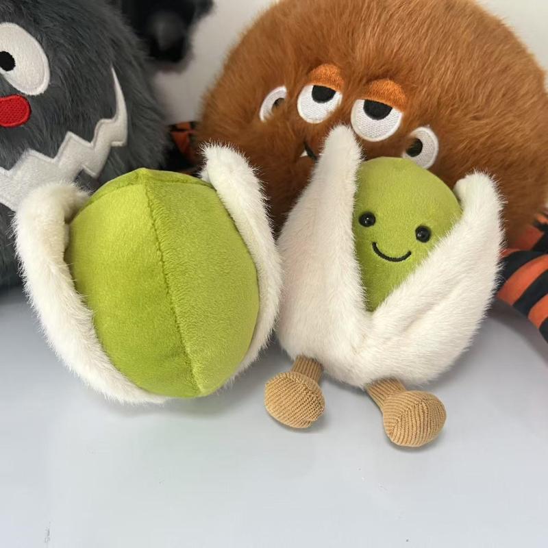 1 Piece Plush Toy 12Cm Cute Small Pistachio Doll Living Room Diy Decoration Household Items Kid Holiday Gift