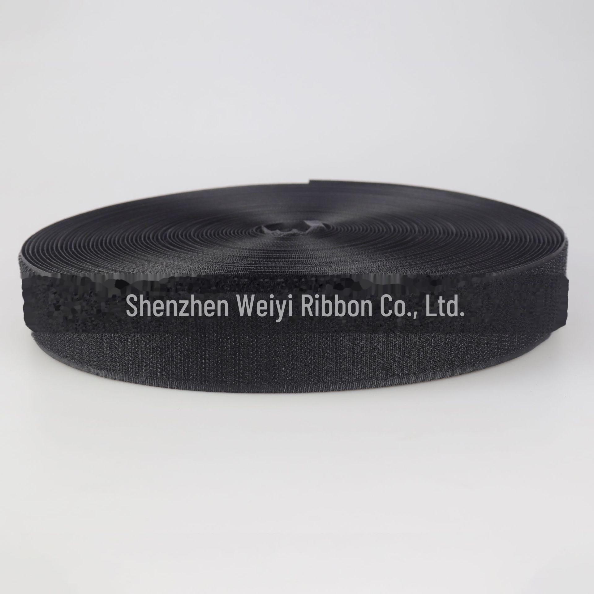 

Черно-белая двухсторонняя полиэстеровая липучка для одежды и багажных аксессуаров